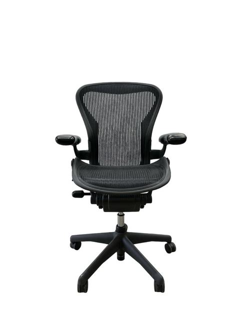Herman Miller Aeron MK2 office chair, front view