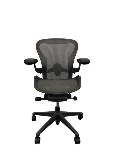 Herman Miller Aeron Remastered office chair, front view
